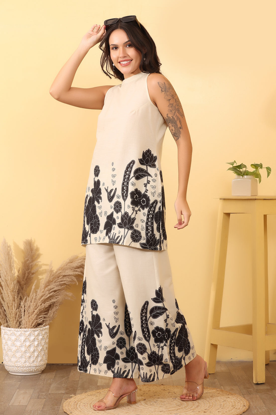 Women Cotton Printed Co-Ord Set – Elegant & Comfortable Fashion